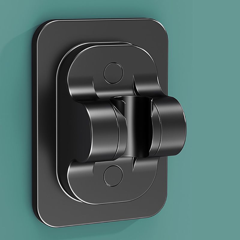 Modern 6 Setting Shower Head Adjustable Spray Pattern Matte Black Round Shower Head Clearhalo 'Bathroom Remodel & Bathroom Fixtures' 'Home Improvement' 'home_improvement' 'home_improvement_shower_heads' 'Shower Heads' 'shower_heads' 'Showers & Bathtubs Plumbing' 'Showers & Bathtubs' 1200x1200_043a8c03-270e-4c86-933f-4c0c63319479