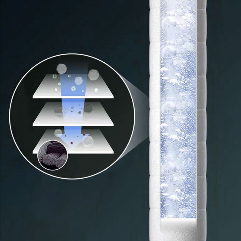 Contemporary Shower Head Solid Color Plastic Handheld Shower Head Clearhalo 'Bathroom Remodel & Bathroom Fixtures' 'Home Improvement' 'home_improvement' 'home_improvement_shower_heads' 'Shower Heads' 'shower_heads' 'Showers & Bathtubs Plumbing' 'Showers & Bathtubs' 1200x1200_0445f137-b8fa-4fe8-8d5f-72bc4aa05ac3