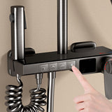 Slide Bar Included Shower System Solid Color Valve Included Shower Head Combo Clearhalo 'Bathroom Remodel & Bathroom Fixtures' 'Home Improvement' 'home_improvement' 'home_improvement_shower_faucets' 'Shower Faucets & Systems' 'shower_faucets' 'Showers & Bathtubs Plumbing' 'Showers & Bathtubs' 1200x1200_0491499a-e7e8-4793-a837-551abf17104a