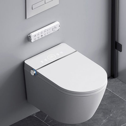 Unlimited Warm WaterWall Hung Toilet in White 14.95 inch Long Clearhalo 'Bathroom Remodel & Bathroom Fixtures' 'Bidets' 'Home Improvement' 'home_improvement' 'home_improvement_bidets' 'Toilets & Bidets' 1200x1200_04bc2644-8d8d-46aa-adea-b5e987d56daa
