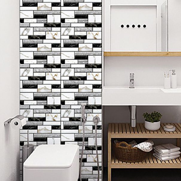 Plastic Peel and Stick Tiles 3D Square Waterproof Peel and Stick Tiles Clearhalo 'Flooring 'Home Improvement' 'home_improvement' 'home_improvement_peel_stick_blacksplash' 'Peel & Stick Backsplash Tile' 'peel_stick_blacksplash' 'Walls & Ceilings' Walls and Ceiling' 1200x1200_04cdf951-6747-4f7e-8c96-504c21df0a9e
