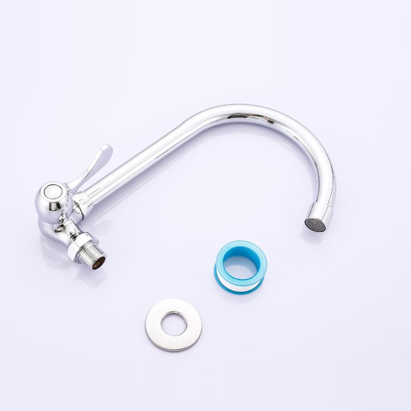 Modern Bar Faucet Brass Knob Handle Wall Mounted Pot Filler Faucet Clearhalo 'Home Improvement' 'home_improvement' 'home_improvement_kitchen_faucets' 'Kitchen Faucets' 'Kitchen Remodel & Kitchen Fixtures' 'Kitchen Sinks & Faucet Components' 'kitchen_faucets' 1200x1200_04dcdd02-38ec-48a7-8683-9e041666126f