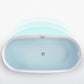 Bathroom Acrylic Oval Bathtub Soaking Tubs without Base in White Clearhalo 'Bathroom Remodel & Bathroom Fixtures' 'Bathtubs' 'Home Improvement' 'home_improvement' 'home_improvement_bathtubs' 'Showers & Bathtubs' 1200x1200_04e01a1c-1877-4eba-a264-5480824f3f42