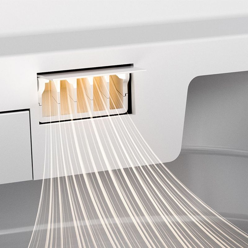 Contemporary Elongated Toilet Seat Bidet White Heated Seat Bidet Seat Clearhalo 'Bathroom Remodel & Bathroom Fixtures' 'Bidets' 'Home Improvement' 'home_improvement' 'home_improvement_bidets' 'Toilets & Bidets' 1200x1200_04e77eab-8518-4946-8121-a04cbd997567