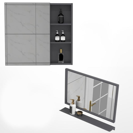 Glam Single Sink Vanity Wall Mount Metal Base Rectangular Bath Vanity Clearhalo 'Bathroom Remodel & Bathroom Fixtures' 'Bathroom Vanities' 'bathroom_vanities' 'Home Improvement' 'home_improvement' 'home_improvement_bathroom_vanities' 1200x1200_04f672fe-0dee-4557-8684-e25309d0c28f