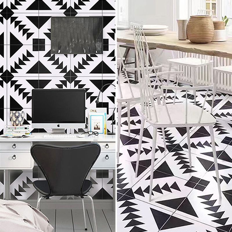 Ceramic Floor and Wall Tile Modern Patterned Singular Tile with Slip ...