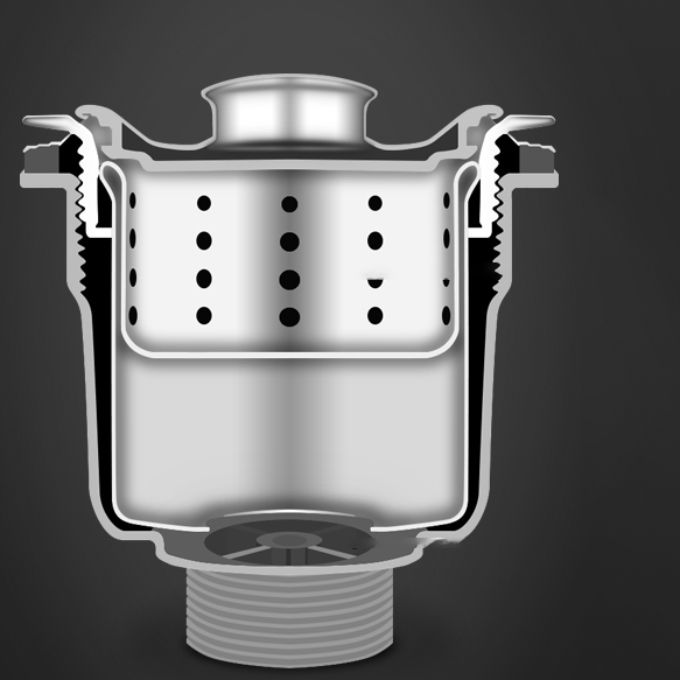 Round Stainless Steel Sink Single Bowl Undermount Sink with Basket Strainer Clearhalo 'Home Improvement' 'home_improvement' 'home_improvement_kitchen_sinks' 'Kitchen Remodel & Kitchen Fixtures' 'Kitchen Sinks & Faucet Components' 'Kitchen Sinks' 'kitchen_sinks' 1200x1200_051254bd-5ed3-4114-af1e-04a57f474733