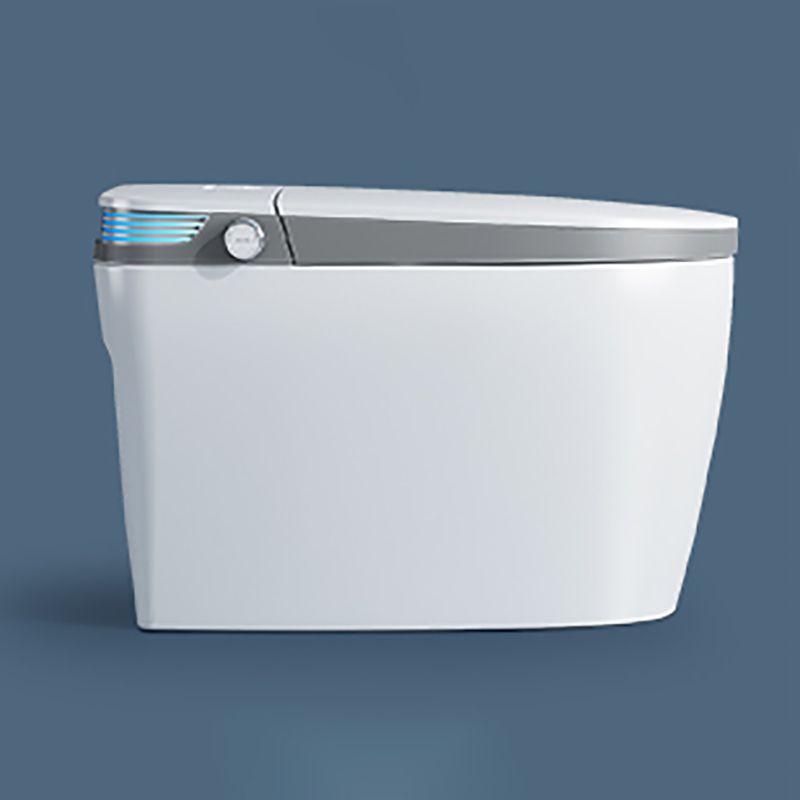 Elongated Floor Standing Bidet with Antimicrobial Heated Seat Clearhalo 'Bathroom Remodel & Bathroom Fixtures' 'Bidets' 'Home Improvement' 'home_improvement' 'home_improvement_bidets' 'Toilets & Bidets' 1200x1200_051fa41e-c79d-4fc6-a2ae-7a05afeac8e6