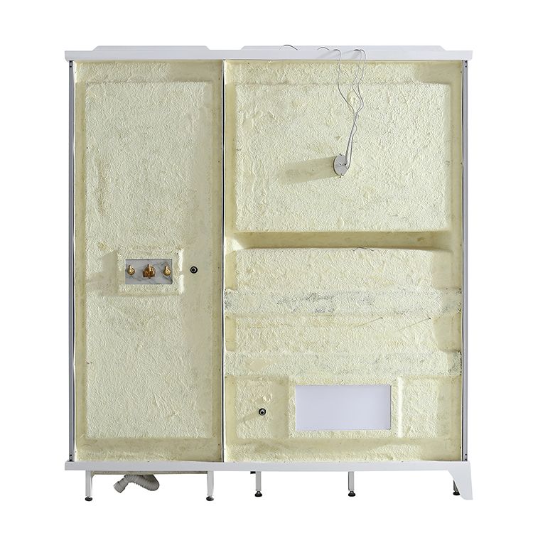 Contemporary Rectangle Shower Stall Clear Framed Shower Stall with Ceiling Clearhalo 'Bathroom Remodel & Bathroom Fixtures' 'Home Improvement' 'home_improvement' 'home_improvement_shower_stalls_enclosures' 'Shower Stalls & Enclosures' 'shower_stalls_enclosures' 'Showers & Bathtubs' 1200x1200_05488ce5-b3c8-4dcd-ab27-df75c5f558be