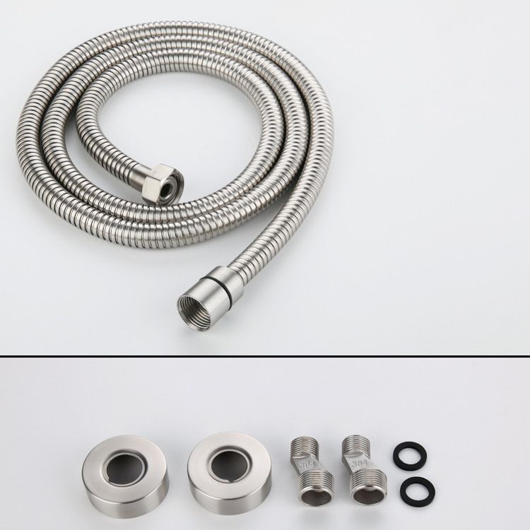 Modern Shower System Stainless Steel Adjustable Shower Head Shower Trim Clearhalo 'Bathroom Remodel & Bathroom Fixtures' 'Home Improvement' 'home_improvement' 'home_improvement_shower_faucets' 'Shower Faucets & Systems' 'shower_faucets' 'Showers & Bathtubs Plumbing' 'Showers & Bathtubs' 1200x1200_05b284ee-fb7f-45bb-b0a4-ef4589dc69f8