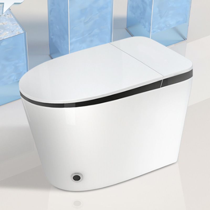 Elongated White Floor Standing Bidet with Heated Seat and Remote Control Included Clearhalo 'Bathroom Remodel & Bathroom Fixtures' 'Bidets' 'Home Improvement' 'home_improvement' 'home_improvement_bidets' 'Toilets & Bidets' 1200x1200_05e21ab1-6ed9-4162-bb23-32c9c1202e1b