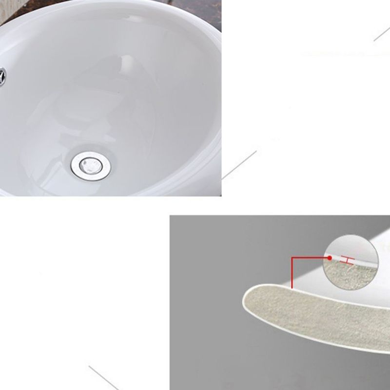 Traditional Drop-in Bathroom Sink Oval Porcelain with Faucet Basin Sink Clearhalo 'Bathroom Remodel & Bathroom Fixtures' 'Bathroom Sinks & Faucet Components' 'Bathroom Sinks' 'bathroom_sink' 'Home Improvement' 'home_improvement' 'home_improvement_bathroom_sink' 1200x1200_060c4cfe-3ceb-4dc3-8843-571e5b71a4a9