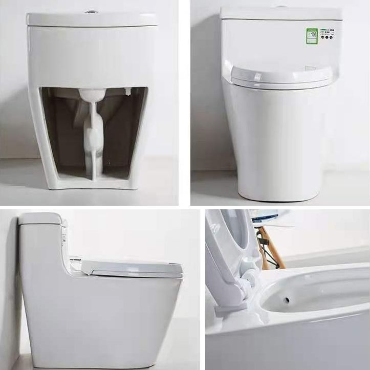 Modern Ceramic Siphon Jet Toilet Bowl Floor Mount Flush Toilet with Toilet Seat Clearhalo 'Bathroom Remodel & Bathroom Fixtures' 'Home Improvement' 'home_improvement' 'home_improvement_toilets' 'Toilets & Bidets' 'Toilets' 1200x1200_0623276b-3e6f-4923-ba23-1e500feb8732