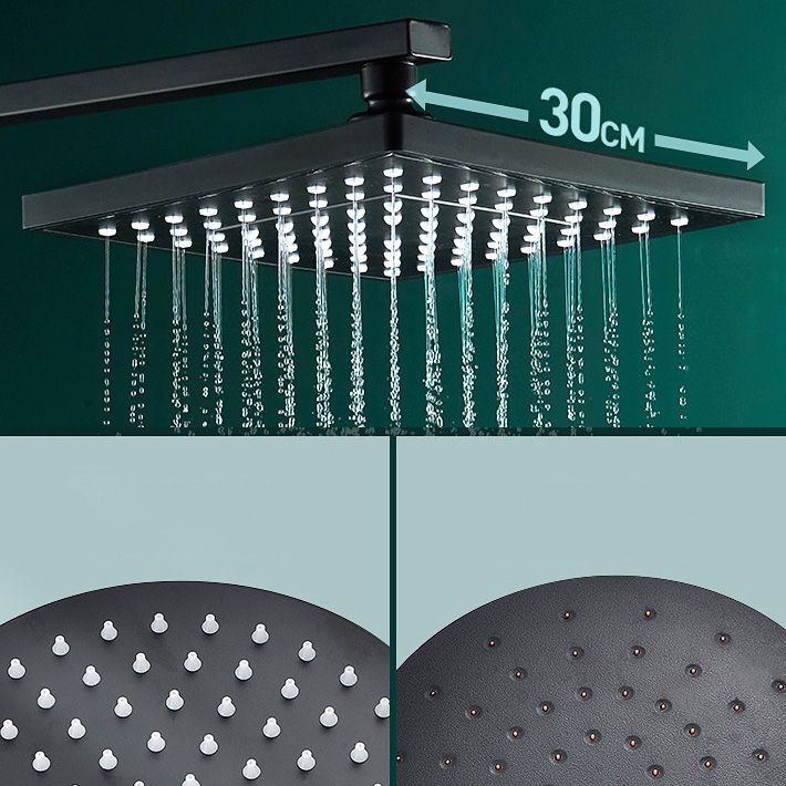 Adjustable Spray Pattern Shower Combo Metal Shower Faucet Arm Shower Head with Slide Bar Clearhalo 'Bathroom Remodel & Bathroom Fixtures' 'Home Improvement' 'home_improvement' 'home_improvement_shower_faucets' 'Shower Faucets & Systems' 'shower_faucets' 'Showers & Bathtubs Plumbing' 'Showers & Bathtubs' 1200x1200_062678fe-bd61-412a-94c1-0f9289506f16