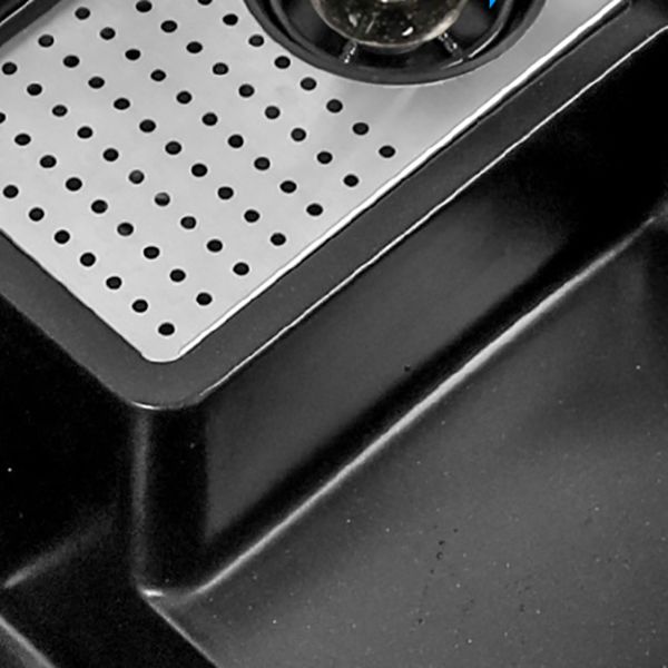 Modern Kitchen Sink Single Bowl Quartz Workstation Sink with Overflow Hole Clearhalo 'Home Improvement' 'home_improvement' 'home_improvement_kitchen_sinks' 'Kitchen Remodel & Kitchen Fixtures' 'Kitchen Sinks & Faucet Components' 'Kitchen Sinks' 'kitchen_sinks' 1200x1200_062f291a-b001-4f30-9bfa-1ce67dd7c2a2