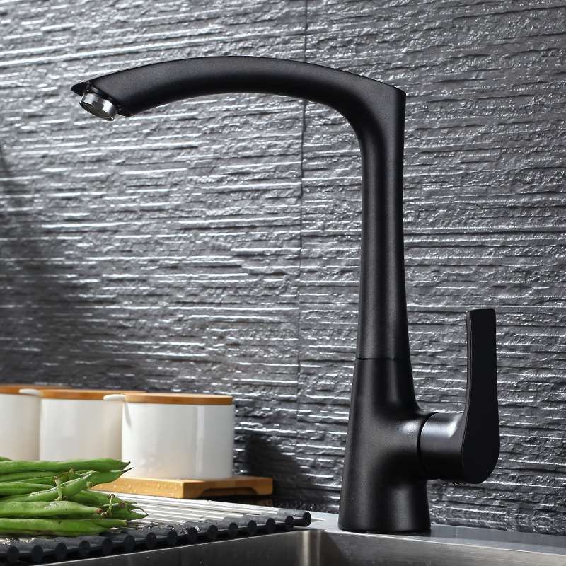 Modern Faucets 1-Handle with Water Dispenser Standard Kitchen Faucets Clearhalo 'Home Improvement' 'home_improvement' 'home_improvement_kitchen_faucets' 'Kitchen Faucets' 'Kitchen Remodel & Kitchen Fixtures' 'Kitchen Sinks & Faucet Components' 'kitchen_faucets' 1200x1200_0660e12b-87bc-4cfd-b9d6-6bc631c328ef