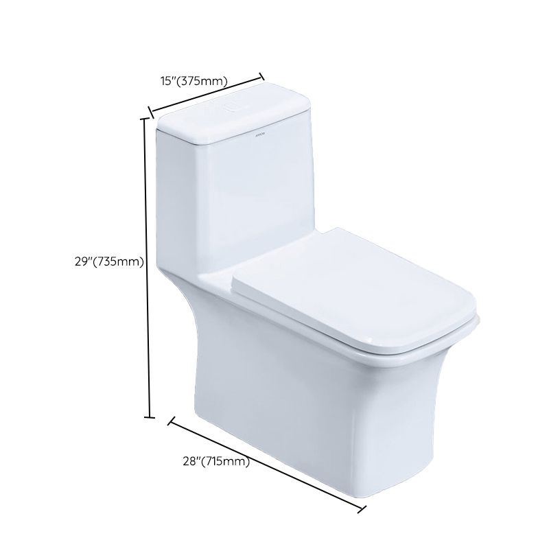 Floor Mounted Porcelain Urine Toilet Traditional Siphon Jet Toilet Clearhalo 'Bathroom Remodel & Bathroom Fixtures' 'Home Improvement' 'home_improvement' 'home_improvement_toilets' 'Toilets & Bidets' 'Toilets' 1200x1200_0674f3c8-9211-4176-97d1-7ddc7d06044e