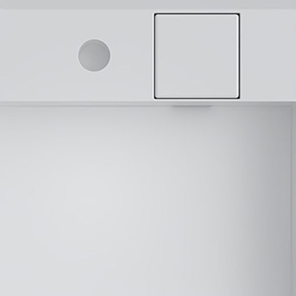 Modern Bathroom Sink Pop-Up Drain Porcelain Solid Color Rectangular Vessel Clearhalo 'Bathroom Remodel & Bathroom Fixtures' 'Bathroom Sinks & Faucet Components' 'Bathroom Sinks' 'bathroom_sink' 'Home Improvement' 'home_improvement' 'home_improvement_bathroom_sink' 1200x1200_067a34de-fff2-46aa-b318-bb14467d2cc0