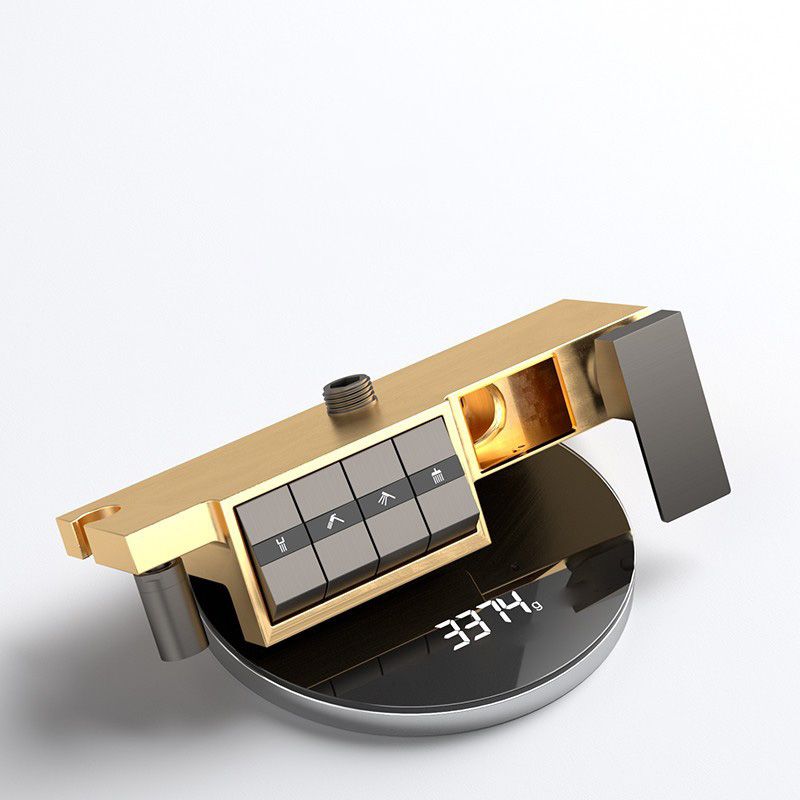 Modern Adjustable Spray Pattern Water Flow Shower Faucet Shower Hose Shower System on Wall Clearhalo 'Bathroom Remodel & Bathroom Fixtures' 'Home Improvement' 'home_improvement' 'home_improvement_shower_faucets' 'Shower Faucets & Systems' 'shower_faucets' 'Showers & Bathtubs Plumbing' 'Showers & Bathtubs' 1200x1200_067f3118-8d36-4cd1-918e-424b372ce406