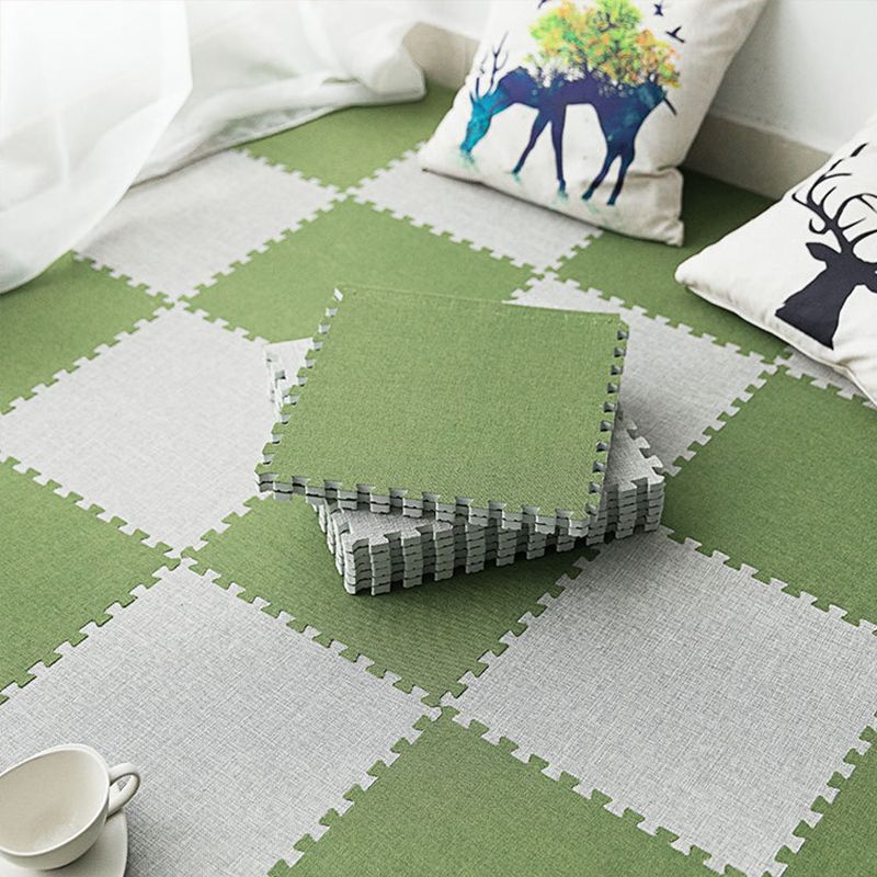 Interlocking Carpet Tiles Foam Solid Color Indoor Carpet Tiles Clearhalo 'Carpet Tiles & Carpet Squares' 'carpet_tiles_carpet_squares' 'Flooring 'Home Improvement' 'home_improvement' 'home_improvement_carpet_tiles_carpet_squares' Walls and Ceiling' 1200x1200_0680f2a0-9ae2-4568-b058-2c013db90dd6