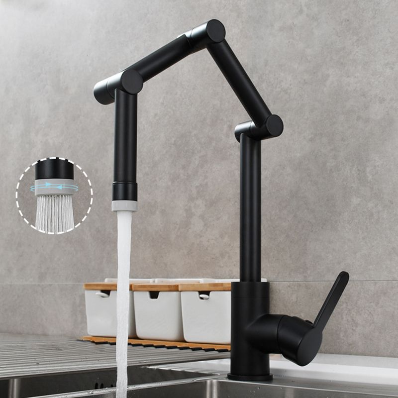 Modern Pot Filler Brass Lever Handles Pull down Sprayer Pot Filler Kitchen Faucet Clearhalo 'Home Improvement' 'home_improvement' 'home_improvement_kitchen_faucets' 'Kitchen Faucets' 'Kitchen Remodel & Kitchen Fixtures' 'Kitchen Sinks & Faucet Components' 'kitchen_faucets' 1200x1200_0682d4fe-dbc3-473f-8bf0-f0de3846915f