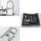 Modern Farmhouse Faucet Spring Spout Double Handles Kitchen Faucet High Arch Water Filler Clearhalo 'Home Improvement' 'home_improvement' 'home_improvement_kitchen_faucets' 'Kitchen Faucets' 'Kitchen Remodel & Kitchen Fixtures' 'Kitchen Sinks & Faucet Components' 'kitchen_faucets' 1200x1200_06a23f17-49f8-4e34-8ae3-7d09f27dfb0c