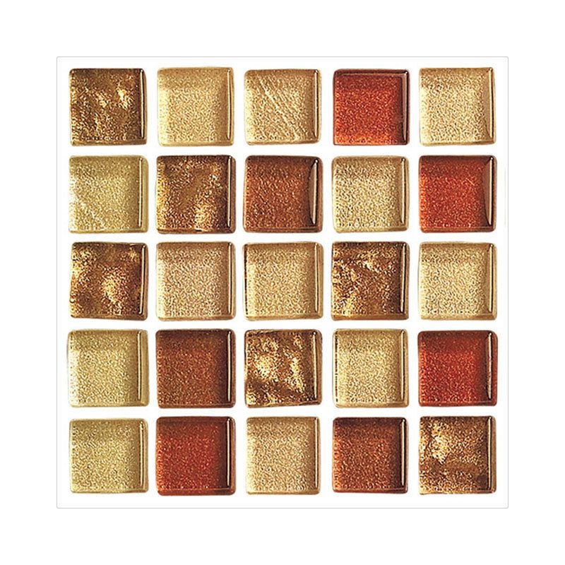 Peel and Stick Mosaic Tile Waterproof Square Peel and Stick Tile for Kitchen 20-Pack Clearhalo 'Flooring 'Home Improvement' 'home_improvement' 'home_improvement_peel_stick_blacksplash' 'Peel & Stick Backsplash Tile' 'peel_stick_blacksplash' 'Walls & Ceilings' Walls and Ceiling' 1200x1200_06d312ce-5ebb-47fc-b9d6-e84e37416f0f