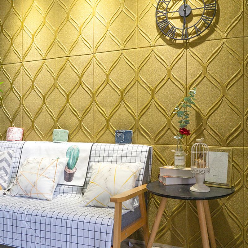 Contemporary Waterproof Wall Plank Stripe Brick Bedroom Wall Panels Clearhalo 'Flooring 'Home Improvement' 'home_improvement' 'home_improvement_wall_paneling' 'Wall Paneling' 'wall_paneling' 'Walls & Ceilings' Walls and Ceiling' 1200x1200_06d53f35-ab61-4a40-a7a9-1add75eeff81