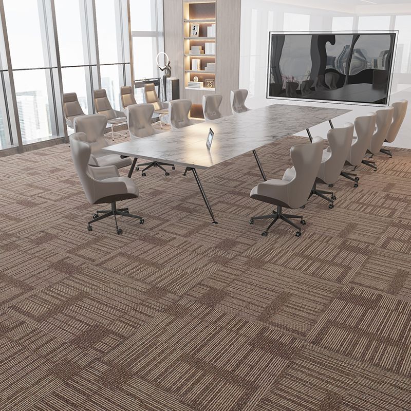 Carpet Tile Non-Skid Fade Resistant Geometry Loose Lay Carpet Tiles Bedroom Clearhalo 'Carpet Tiles & Carpet Squares' 'carpet_tiles_carpet_squares' 'Flooring 'Home Improvement' 'home_improvement' 'home_improvement_carpet_tiles_carpet_squares' Walls and Ceiling' 1200x1200_06dbc796-5976-4037-8540-ae8b668b2724