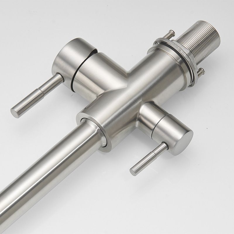 Modern Kitchen Faucet Lever High Arc Deck Mounted Kitchen Faucet Clearhalo 'Home Improvement' 'home_improvement' 'home_improvement_kitchen_faucets' 'Kitchen Faucets' 'Kitchen Remodel & Kitchen Fixtures' 'Kitchen Sinks & Faucet Components' 'kitchen_faucets' 1200x1200_06dc986a-0dd5-4998-a98e-88eba1d652a2