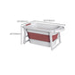 Modern Rectangular Folding Bathtub Freestanding Plastic Soaking for Bathroom Clearhalo 'Bathroom Remodel & Bathroom Fixtures' 'Bathtubs' 'Home Improvement' 'home_improvement' 'home_improvement_bathtubs' 'Showers & Bathtubs' 1200x1200_06dcb79e-cfda-490a-b618-3c978374ced6