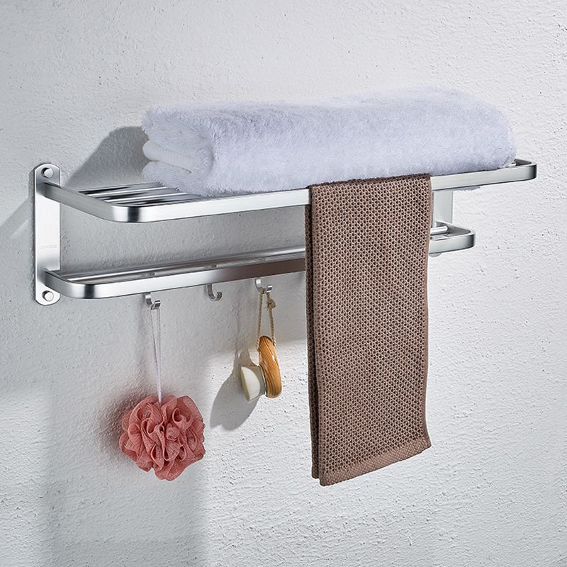 6 - Piece Bathroom Hardware Metal Adhesive Mount Bathroom Accessory Kit Clearhalo 'Bathroom Hardware Sets' 'Bathroom Hardware' 'Bathroom Remodel & Bathroom Fixtures' 'bathroom_hardware_sets' 'Home Improvement' 'home_improvement' 'home_improvement_bathroom_hardware_sets' 1200x1200_06ec4f22-5c5e-48cb-b6b3-a68048589f52