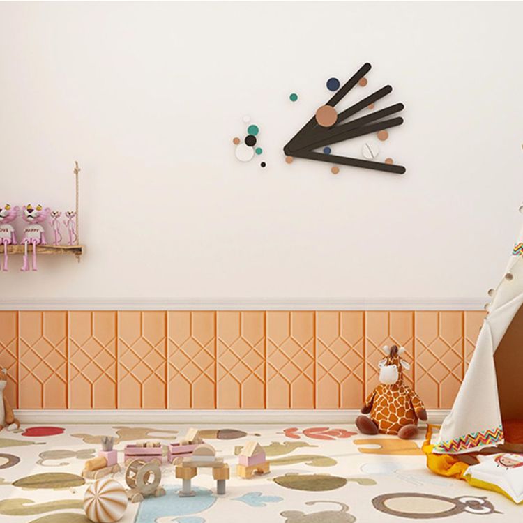 Contemporary Wall Covering Paneling Smooth Bedroom Wall Interior Upholstered Plank Clearhalo 'Flooring 'Home Improvement' 'home_improvement' 'home_improvement_wall_paneling' 'Wall Paneling' 'wall_paneling' 'Walls & Ceilings' Walls and Ceiling' 1200x1200_070666f9-afb2-4e1f-ab2a-7d17fea6cecb