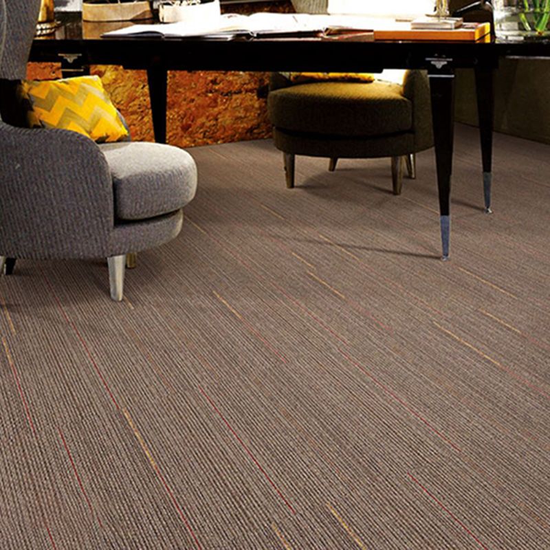 Indoor Level Loop Carpet Tile Dark Color Fade Resistant Loose Lay Carpet Tiles Clearhalo 'Carpet Tiles & Carpet Squares' 'carpet_tiles_carpet_squares' 'Flooring 'Home Improvement' 'home_improvement' 'home_improvement_carpet_tiles_carpet_squares' Walls and Ceiling' 1200x1200_070da4d6-2b84-4eb7-926b-7e55ffc5f7a4