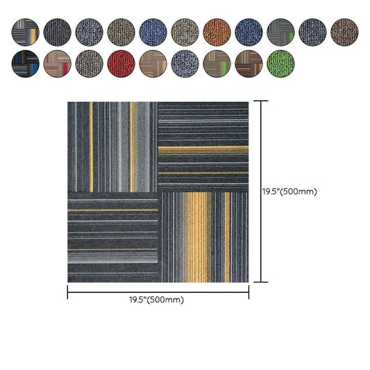 Office Level Loop Carpet Tile Multi-Color Fade Resistant Loose Lay Indoor Carpet Tiles Clearhalo 'Carpet Tiles & Carpet Squares' 'carpet_tiles_carpet_squares' 'Flooring 'Home Improvement' 'home_improvement' 'home_improvement_carpet_tiles_carpet_squares' Walls and Ceiling' 1200x1200_071861ea-1005-444b-b4d4-3d9a994bbd46