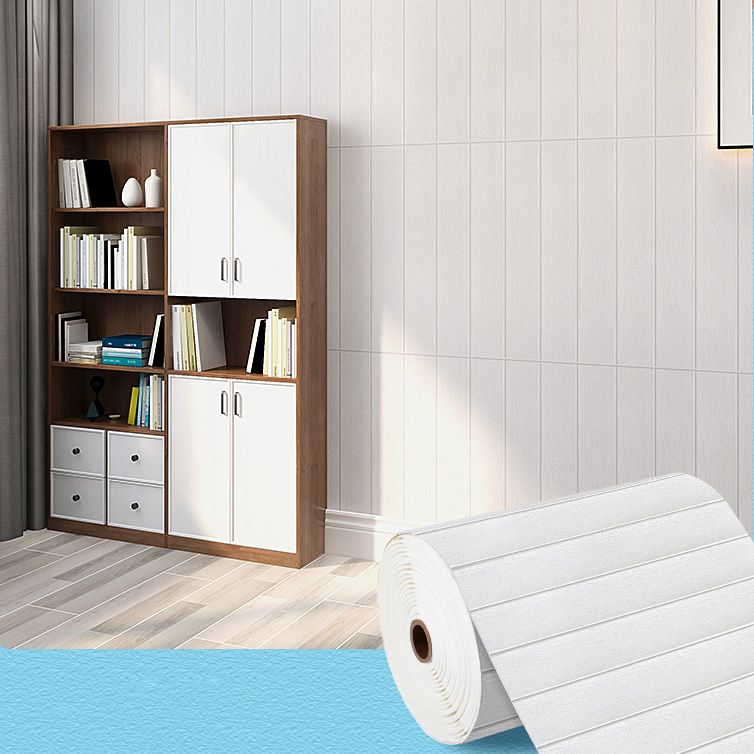 Modern Pearl Wainscoting Wood Grain Wall Access Panel Peel and Stick Wall Tile Clearhalo 'Flooring 'Home Improvement' 'home_improvement' 'home_improvement_wall_paneling' 'Wall Paneling' 'wall_paneling' 'Walls & Ceilings' Walls and Ceiling' 1200x1200_0724f182-7ebc-4cdf-9d0b-a04081c7497f