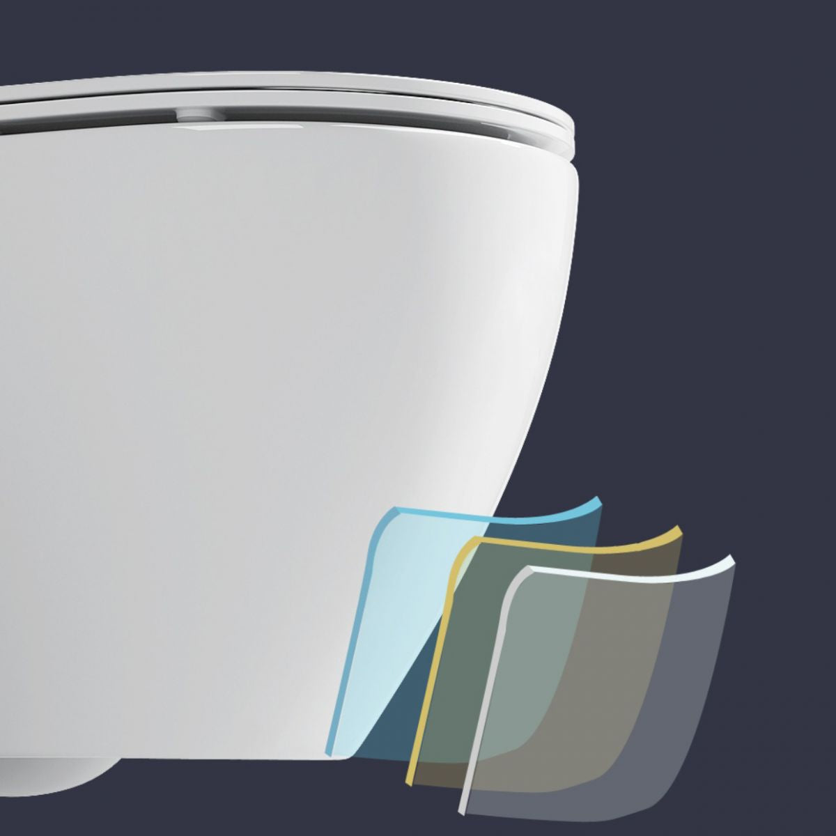 Contemporary Flush Toilet One Piece Toilet Wall Mount Porcelain Urine Toilet Clearhalo 'Bathroom Remodel & Bathroom Fixtures' 'Home Improvement' 'home_improvement' 'home_improvement_toilets' 'Toilets & Bidets' 'Toilets' 1200x1200_073616ad-cc98-4015-9a9a-04841b9d4152