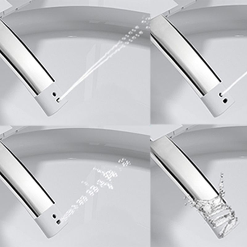 Temperature Control Wall Hung Toilet Ceramic Foot Sensor Bidet Clearhalo 'Bathroom Remodel & Bathroom Fixtures' 'Bidets' 'Home Improvement' 'home_improvement' 'home_improvement_bidets' 'Toilets & Bidets' 1200x1200_073e8302-388c-4caf-8abb-bb437a04fa4d