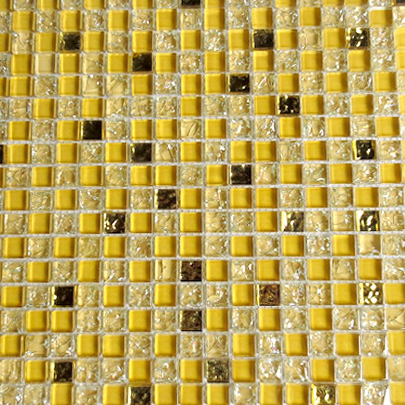 Glass Mosaic Tile Square Shape Wall Tile with Fade Resistant Clearhalo 'Floor Tiles & Wall Tiles' 'floor_tiles_wall_tiles' 'Flooring 'Home Improvement' 'home_improvement' 'home_improvement_floor_tiles_wall_tiles' Walls and Ceiling' 1200x1200_07506fa6-a9f8-4393-baa4-f2c7f9f0fdc2