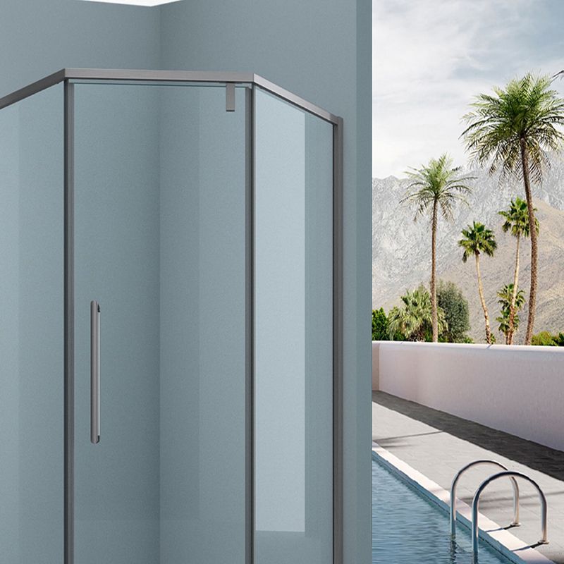 Transparent Shower Bath Door Pivot Scratch Resistant Shower Bath Door Clearhalo 'Bathroom Remodel & Bathroom Fixtures' 'Home Improvement' 'home_improvement' 'home_improvement_shower_tub_doors' 'Shower and Tub Doors' 'shower_tub_doors' 'Showers & Bathtubs' 1200x1200_07568245-4cba-45c3-9e9f-9f1731562d68