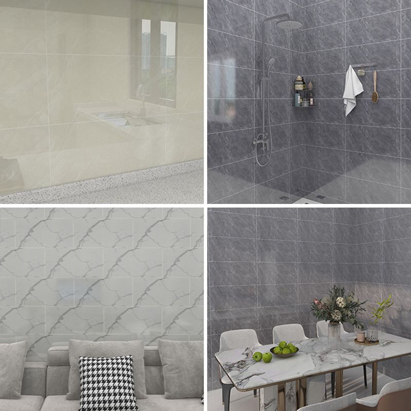 Modern Peel/Stick Backsplash Tile PVC Peel and Stick Backsplash Wall Tile Clearhalo 'Flooring 'Home Improvement' 'home_improvement' 'home_improvement_peel_stick_blacksplash' 'Peel & Stick Backsplash Tile' 'peel_stick_blacksplash' 'Walls & Ceilings' Walls and Ceiling' 1200x1200_0764bfe1-0923-4ade-9336-c20e185ac250