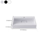 Modern Vessel Bathroom Sink Rectangular Single Faucet Hole Wash Stand(not Included Faucet) Clearhalo 'Bathroom Remodel & Bathroom Fixtures' 'Bathroom Sinks & Faucet Components' 'Bathroom Sinks' 'bathroom_sink' 'Home Improvement' 'home_improvement' 'home_improvement_bathroom_sink' 1200x1200_078b2ba4-585a-4e4c-9c65-9761721fef2e