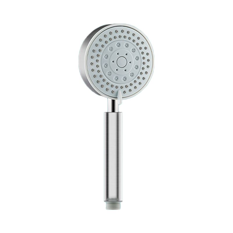 Stainless Steel Round Hand Shower Adjustable Spray Pattern Showerhead Clearhalo 'Bathroom Remodel & Bathroom Fixtures' 'Home Improvement' 'home_improvement' 'home_improvement_shower_heads' 'Shower Heads' 'shower_heads' 'Showers & Bathtubs Plumbing' 'Showers & Bathtubs' 1200x1200_078ca583-f0c9-4b33-9406-717516e26798