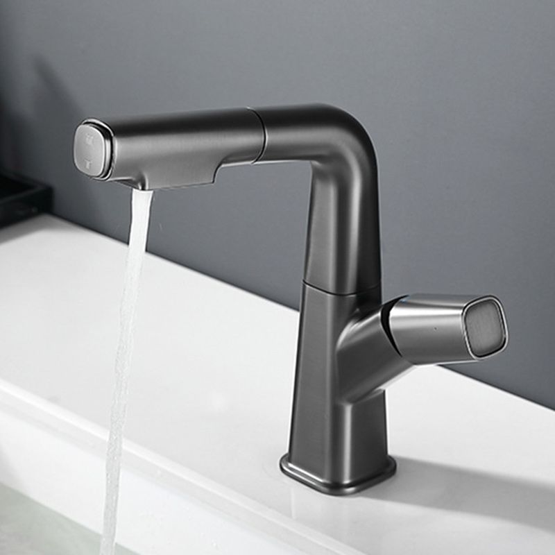 Modern Vessel Faucet Brass Lever Handles Swivel Spout Vessel Sink Bathroom Faucet Clearhalo 'Bathroom Remodel & Bathroom Fixtures' 'Bathroom Sink Faucets' 'Bathroom Sinks & Faucet Components' 'bathroom_sink_faucets' 'Home Improvement' 'home_improvement' 'home_improvement_bathroom_sink_faucets' 1200x1200_079043a0-a124-4a38-bbf4-eeddf37d8dd8