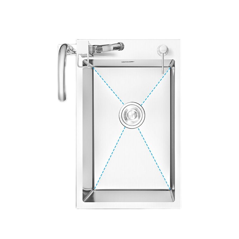 Contemporary Style Kitchen Sink Soundproof Design Kitchen Sink with Overflow Hole Clearhalo 'Home Improvement' 'home_improvement' 'home_improvement_kitchen_sinks' 'Kitchen Remodel & Kitchen Fixtures' 'Kitchen Sinks & Faucet Components' 'Kitchen Sinks' 'kitchen_sinks' 1200x1200_07b08d28-76ce-43c3-97ab-ed11305ff53c