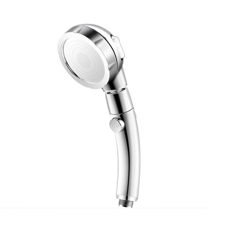 Contemporary Shower Combo Handheld Shower Head Plastic Wall-Mount Round Shower Head Combo Clearhalo 'Bathroom Remodel & Bathroom Fixtures' 'Home Improvement' 'home_improvement' 'home_improvement_shower_heads' 'Shower Heads' 'shower_heads' 'Showers & Bathtubs Plumbing' 'Showers & Bathtubs' 1200x1200_07b96c59-687b-447a-b92c-7ebe7f8b9949