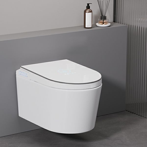 Wall Mounted Contemporary Flush Toilet with Slow Close and Heated Seat Clearhalo 'Bathroom Remodel & Bathroom Fixtures' 'Bidets' 'Home Improvement' 'home_improvement' 'home_improvement_bidets' 'Toilets & Bidets' 1200x1200_07da56b7-0b63-4ca8-a444-0a198af3c450