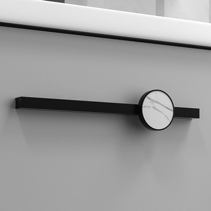 Metal Base Modern Bathroom Vanity Single Rectangular Wall Mount Vanity Set Clearhalo 'Bathroom Remodel & Bathroom Fixtures' 'Bathroom Vanities' 'bathroom_vanities' 'Home Improvement' 'home_improvement' 'home_improvement_bathroom_vanities' 1200x1200_07f13ed1-5e3a-4610-bb92-1fe2d79874bf