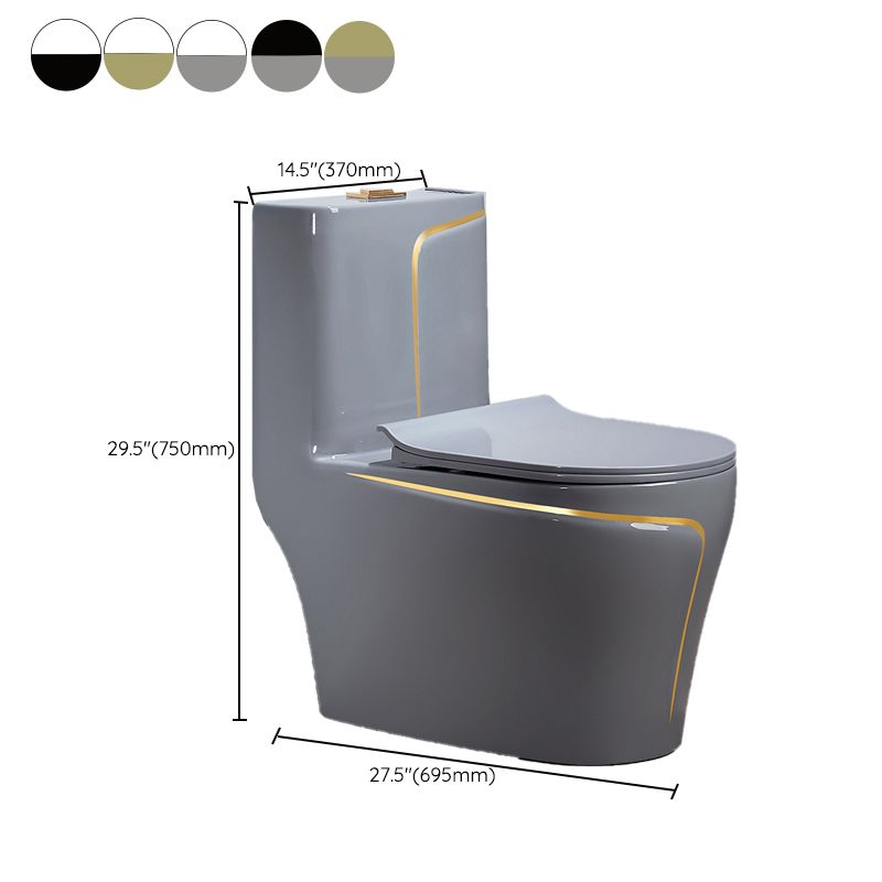 Traditional Floor Mount Toilet Seat Included Toilet Bowl for Bathroom Clearhalo 'Bathroom Remodel & Bathroom Fixtures' 'Home Improvement' 'home_improvement' 'home_improvement_toilets' 'Toilets & Bidets' 'Toilets' 1200x1200_07f4af2d-edb9-44fd-98a5-29bf27b2fd0c