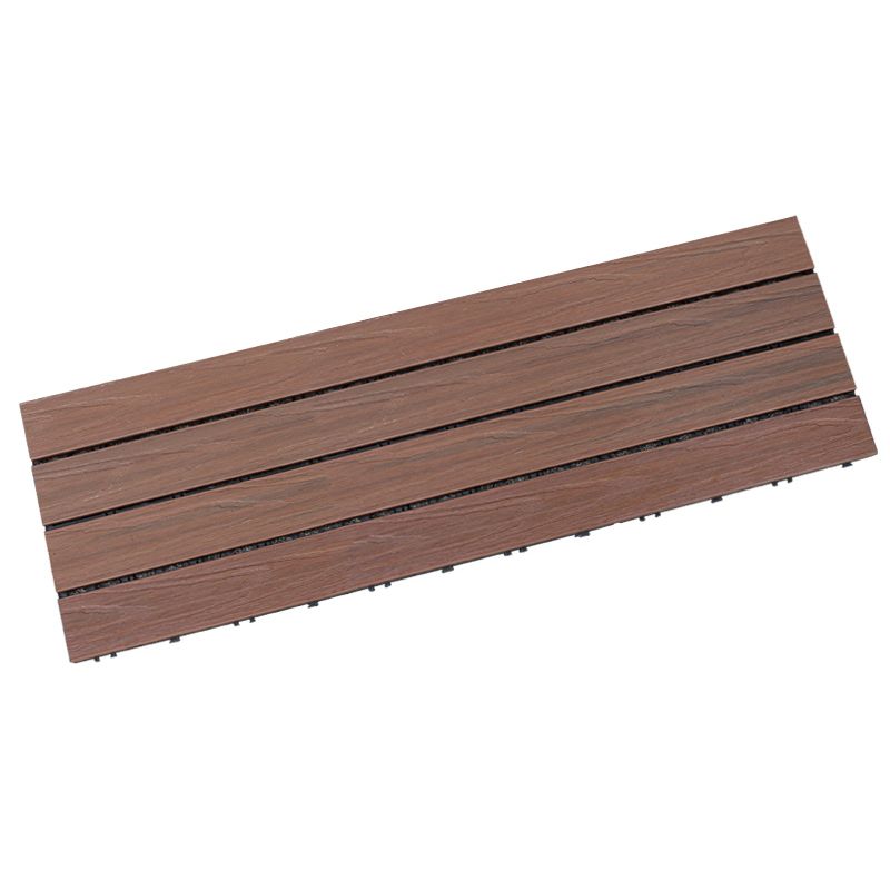 Rectangle Water Resistant Wooden Floor Smooth Engineered Floor Tile for Patio Garden Clearhalo 'Flooring 'Hardwood Flooring' 'hardwood_flooring' 'Home Improvement' 'home_improvement' 'home_improvement_hardwood_flooring' Walls and Ceiling' 1200x1200_08073cd0-d578-4b9e-85db-72244a0c4963